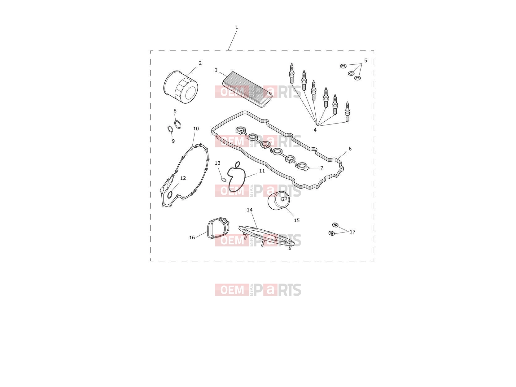 Triumph 2025 ROCKET 3 STORM R Engine Service Kits