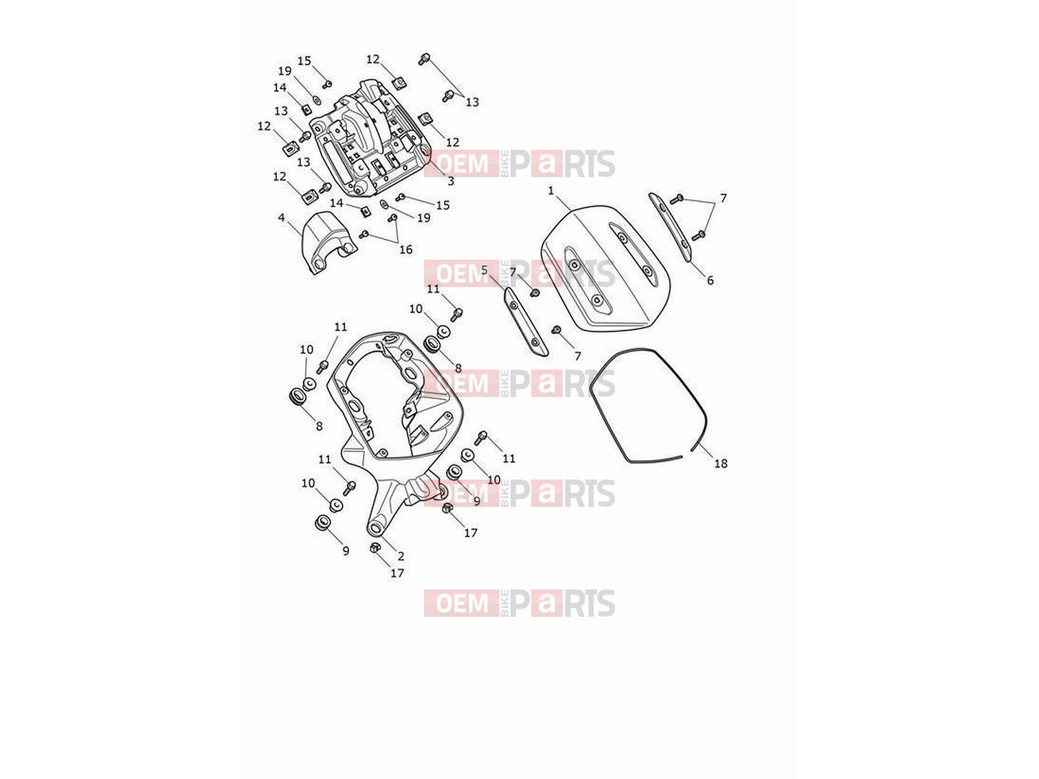 Triumph 2022 Rocket 3 R Flyscreen
