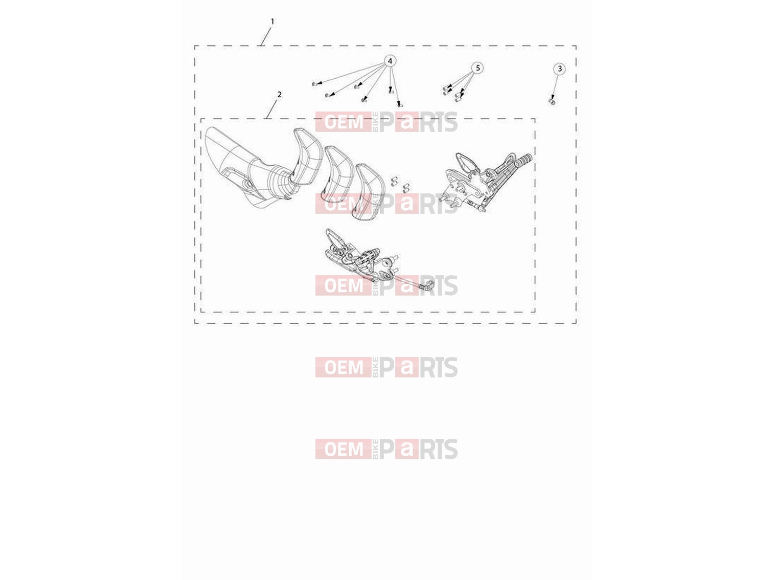 Triumph 2022 Rocket 3 R Forward foot control kit