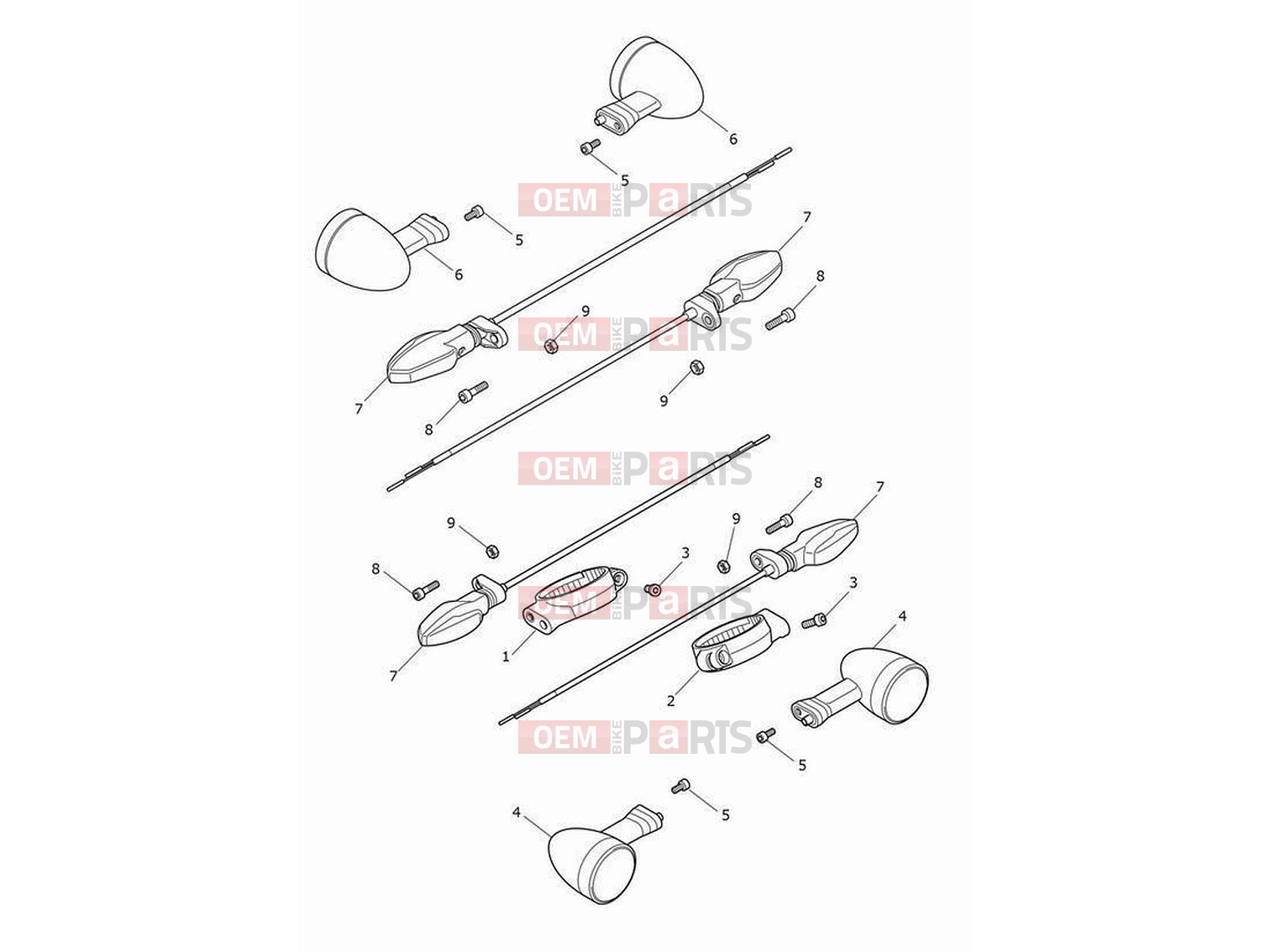 Triumph 2022 Rocket 3 R Indicators - US / CA