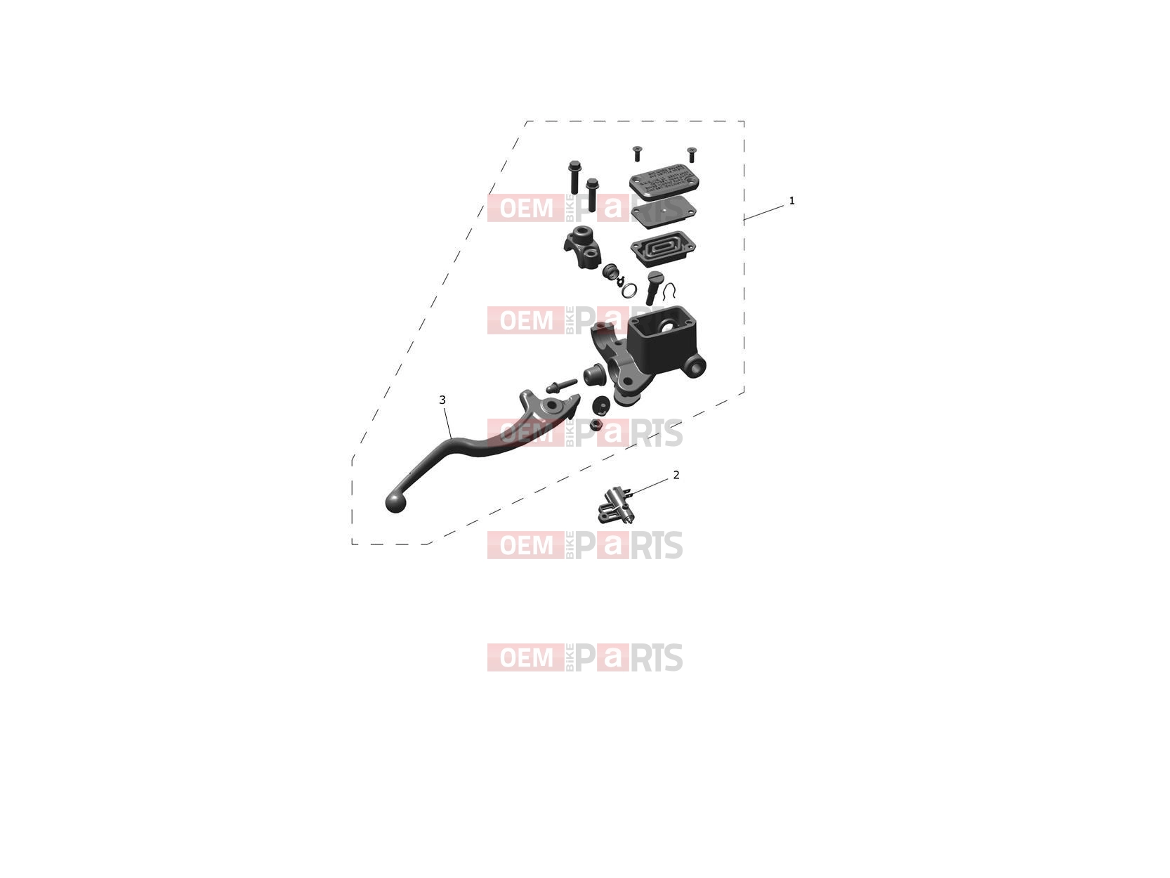 Triumph 2025 Speed 400 Front Master Cylinder
