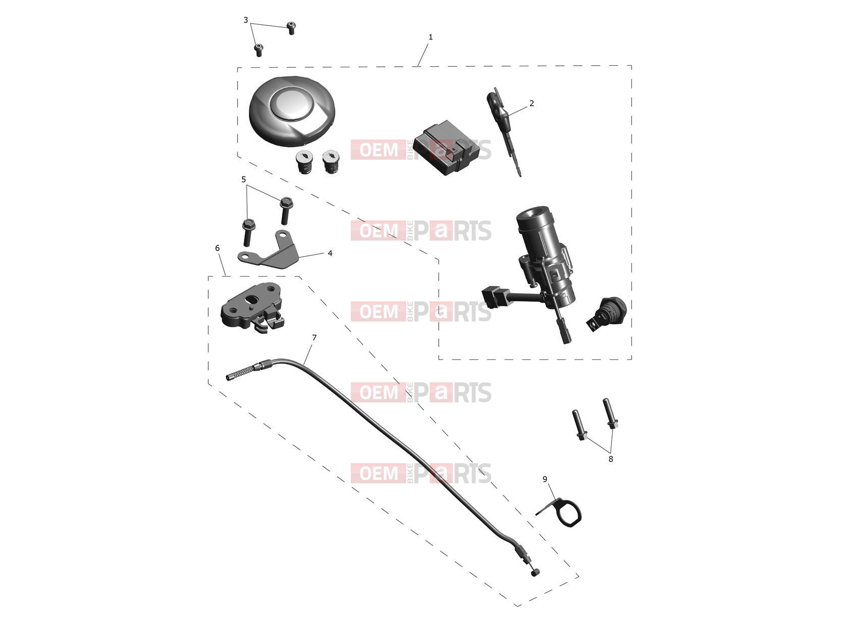 Triumph 2026 SPEED 400 Lockset