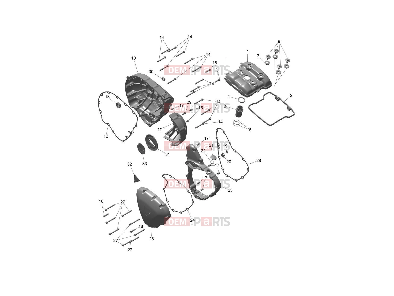Triumph 2026 SCRAMBLER 400 XC Engine Covers