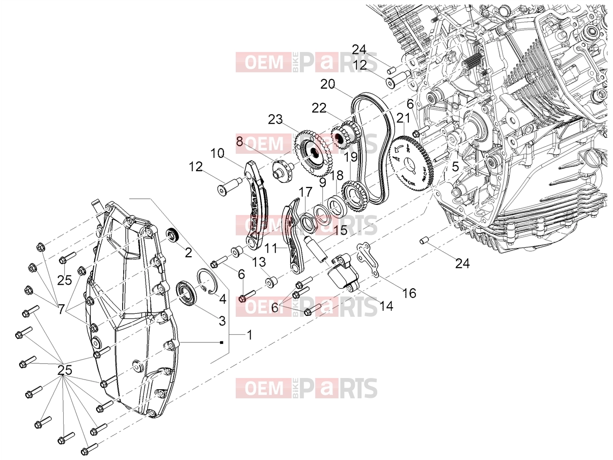 MOTOGUZZI Stelvio (EU) Engine » Timing system