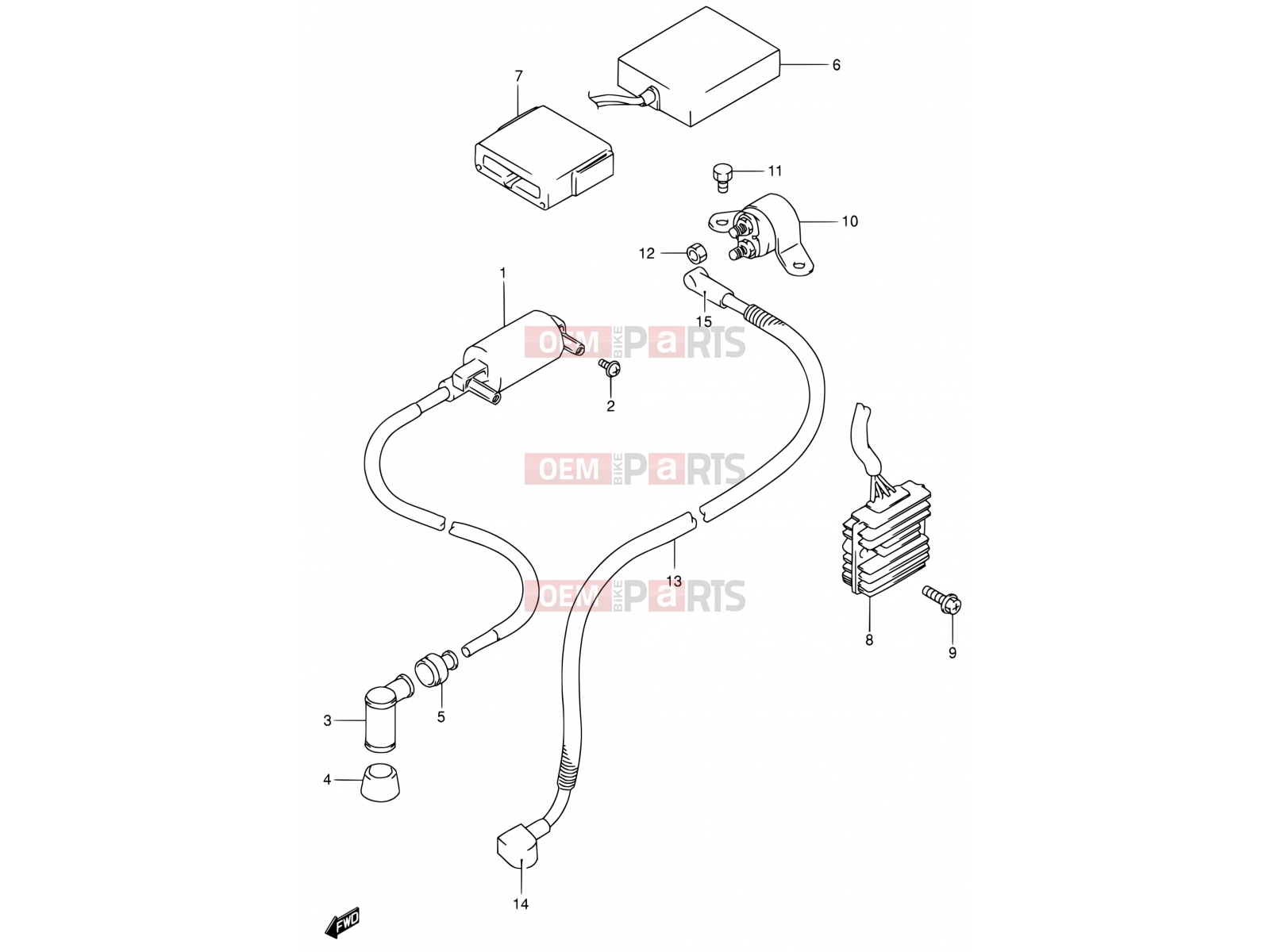 SUZUKI DR200SE K1 (2001) (E03,E28,E33) 19 - ELECTRICAL