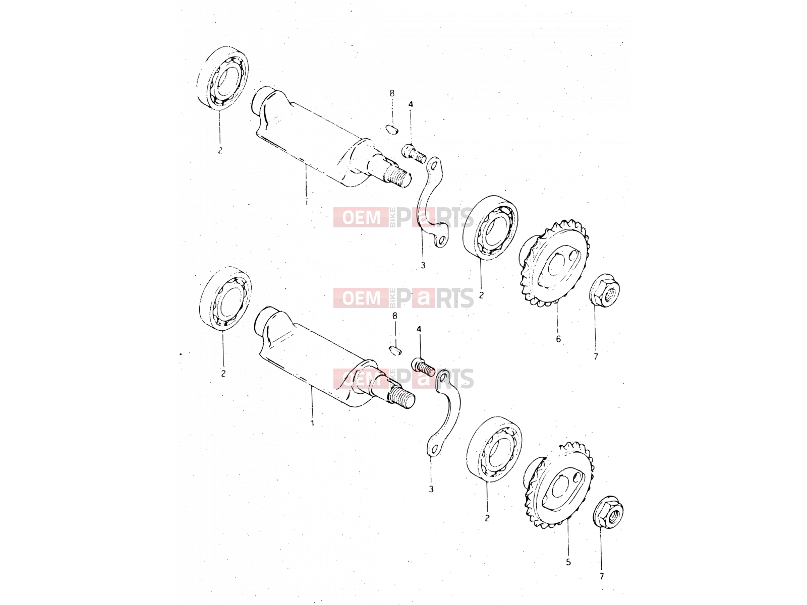 SUZUKI DR500S E (1984) 6 - CRANK BALANCER