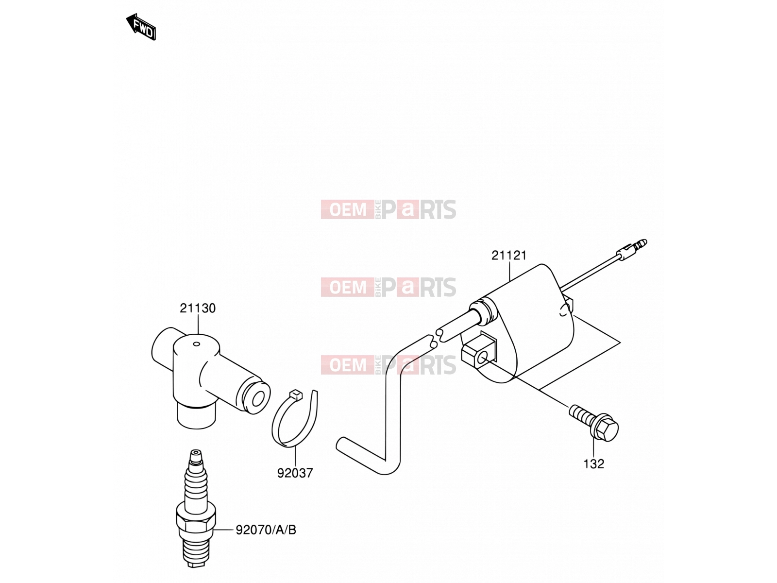 SUZUKI RM65 K4 (2004) (E03) 14 - IGNITION SYSTEM