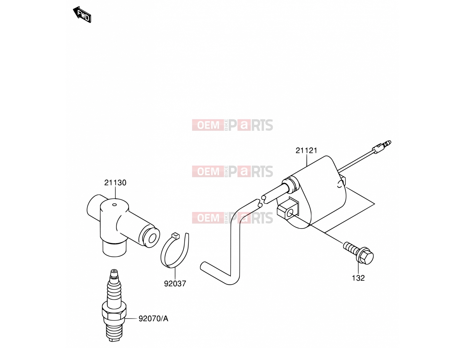 SUZUKI RM65 K4 (2004) (E19) 14 - IGNITION SYSTEM