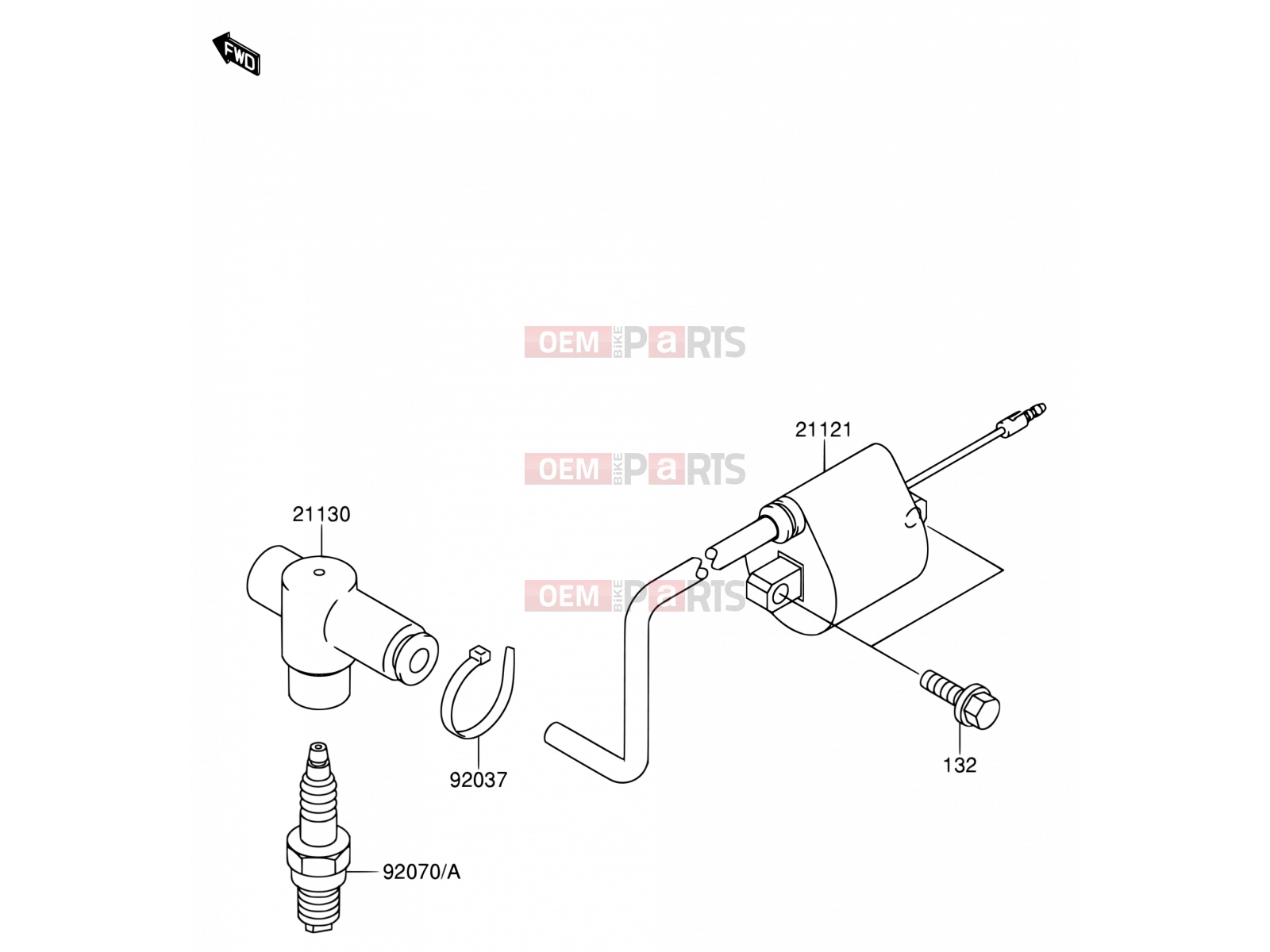 SUZUKI RM65 K4 (2004) (E28) 14 - IGNITION SYSTEM