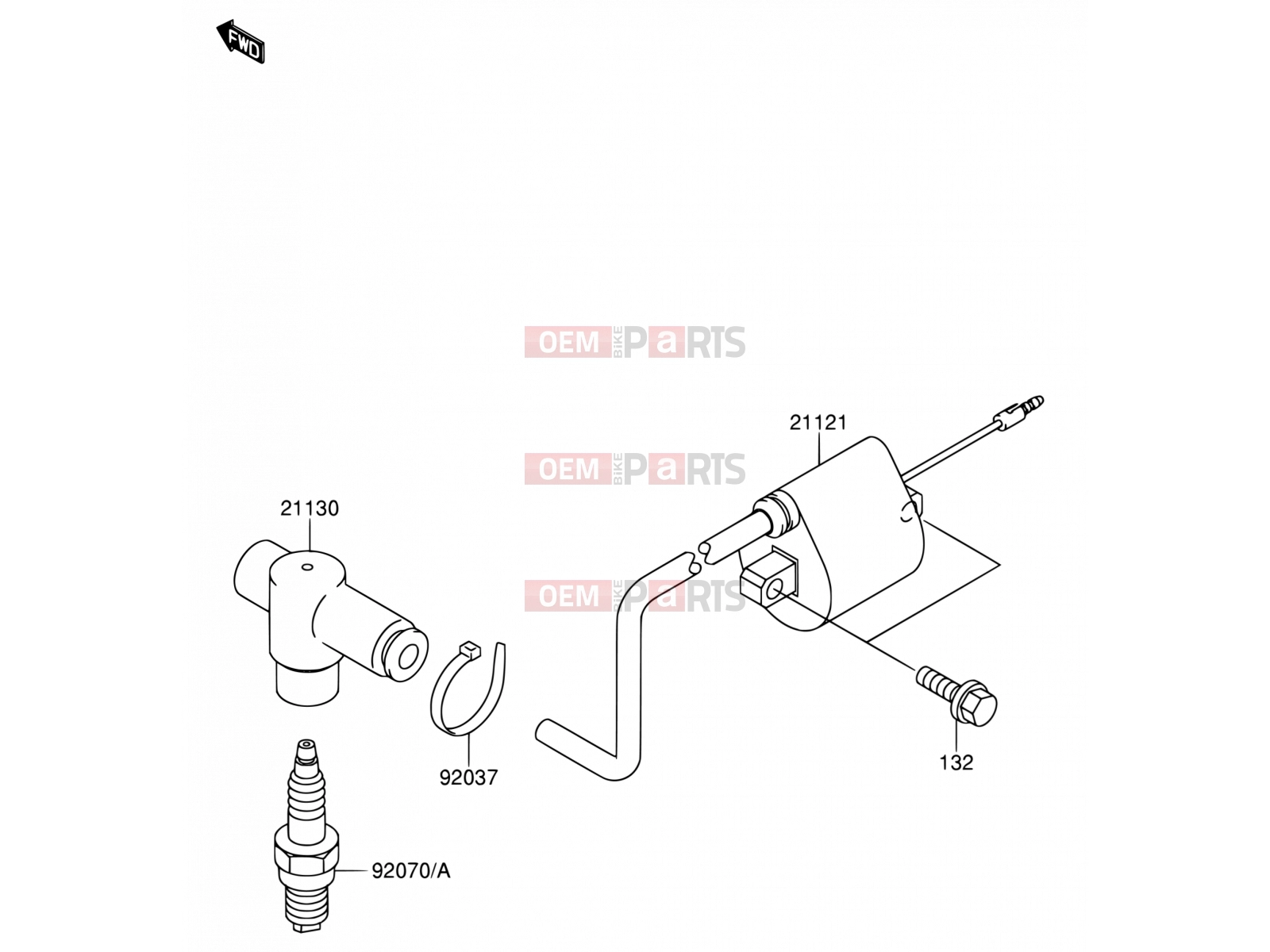 SUZUKI RM65 K5 (2005) (E24) 14 - IGNITION SYSTEM