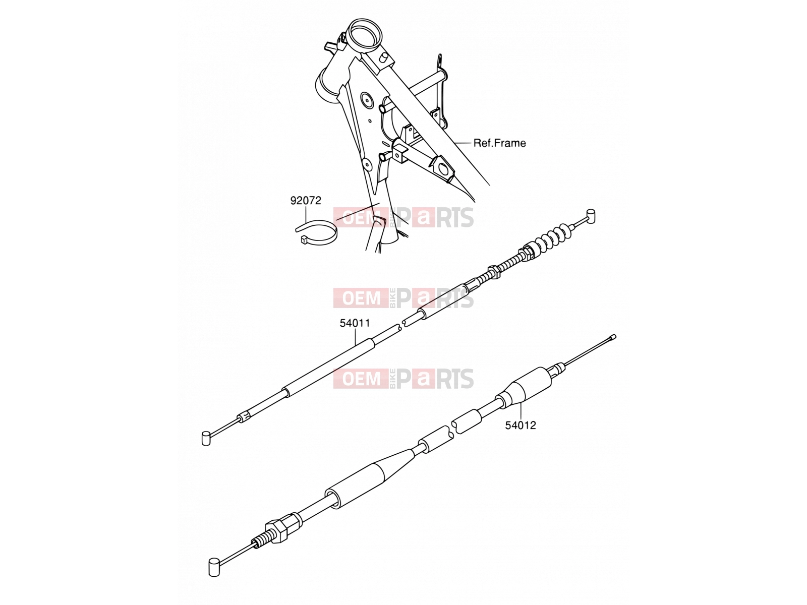 SUZUKI RM65 K5 (2005) (E28) 36 - CABLE