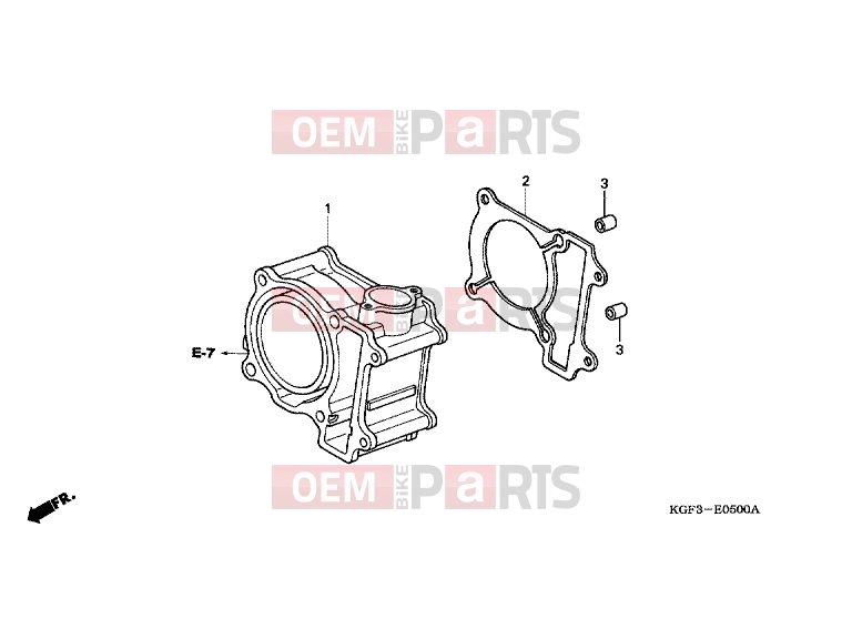 HONDA NES150Y @150 2000 E-5 CYLINDER