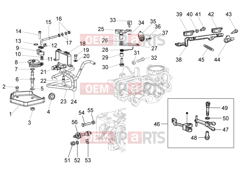 VEHICULE COMERCIALE PIAGGIO Quargo Quargo 2007-2017 ENGINE » FEED REGULATOR