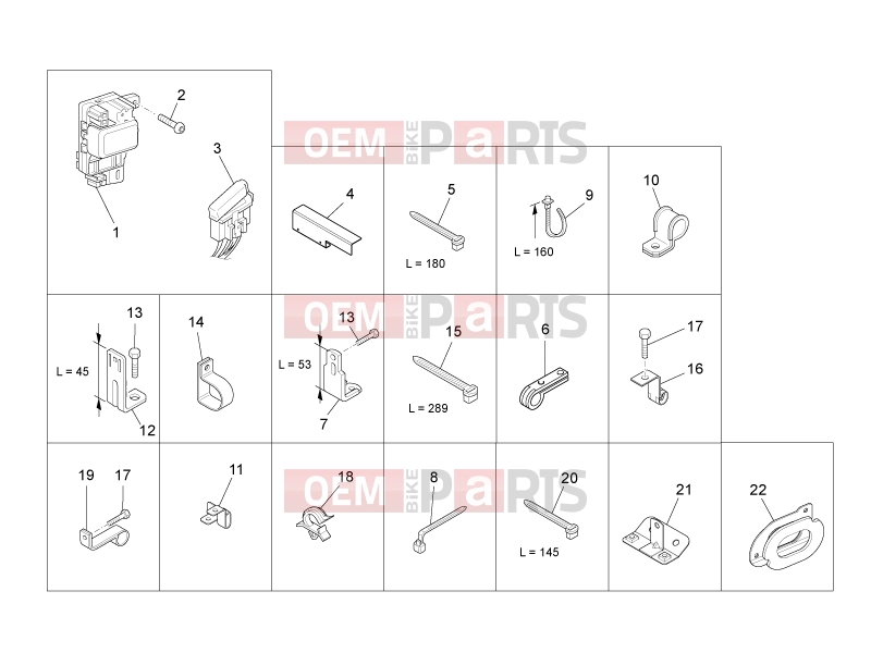 VEHICULE COMERCIALE PIAGGIO Benzina/GPL/Metano Maxi Porter MAXXI Multitech E4 2010 - E5 2013 - E5+ 2014 ELECTRICAL SYSTEM » ELECTRICAL SYSTEM COMPONENTS