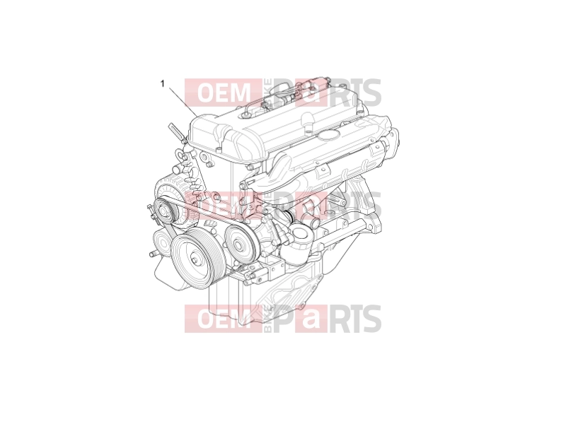 PIAGGIO-NUTZFAHRZEUGE Benzina/GPL/Metano Maxi Porter MAXXI Multitech E4 2010 - E5 2013 - E5+ 2014 ENGINE » ENGINE, ASSEMBLY