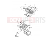 YAMAHA XVS 1300 A Midnight Star XVS1300A (1CS8) 2016 CYLINDER HEAD