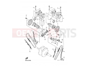YAMAHA XVS 1300 A Midnight Star XVS1300A (1CS8) 2016 CAMSHAFT & CHAIN