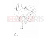 YAMAHA XVS 1300 A Midnight Star XVS1300A (1CS8) 2016 OIL PUMP