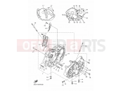 YAMAHA XVS 1300 A Midnight Star XVS1300A (1CS8) 2016 CRANKCASE
