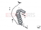 BMW Motorrad BMW 2011 S models HP4 (0D01, 0D11) Spring strut, rear
