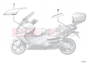 BMW Motorrad BMW 2011 C-Models C 650 GT (0133, 0134) Emblems for C6050GT Edition