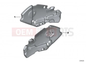 BMW Motorrad BMW 2011 C-Models C 650 GT (0133, 0134) Acoustic foam cover side section, upper