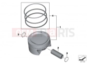 BMW Motorrad BMW 2002 F-Models F 650 GS 00 (0172,0182) Piston with rings and wristpin