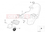 BMW Motorrad BMW 2002 F-Models F 650 GS 00 (0172,0182) Fairing side section