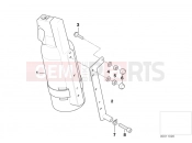 BMW Motorrad BMW 2002 F-Models F 650 GS 00 (0172,0182) Fire extinguisher / Holder