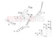 BMW Motorrad BMW 2002 F-Models F 650 CS 02 (0174,0184) Side stand with frame, lower part