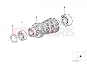 BMW Motorrad BMW 2002 R-Models 4V R 850 R 94 (0401,0406) 5-speed trans. intermediate shaft