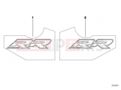 BMW Motorrad BMW 2013 S models S 1000 RR 12 (0524,0534) Stick-on label