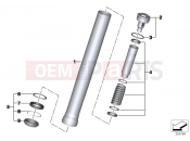 BMW Motorrad BMW 2013 S models S 1000 RR 15 (0D10,0D21) Stanchion