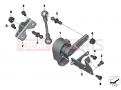 BMW Motorrad BMW 2013 S models S 1000 RR 15 (0D10,0D21) Level sensor