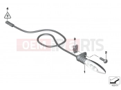 BMW Motorrad BMW 2013 S models S 1000 RR 15 (0D10,0D21) LED turn signals, front