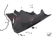 BMW Motorrad BMW 2013 S models S 1000 RR 15 (0D10,0D21) Engine spoiler Carbon Race
