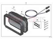 BMW Motorrad BMW 2013 S models S 1000 R (0D02, 0D12) BMW Motorrad Smartphone Cradle