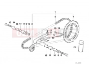 BMW Motorrad BMW 2003 F-Models F 650 97 (0162) Chain drive
