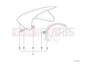 BMW Motorrad BMW 2003 F-Models F 650 97 (0162) Windshield