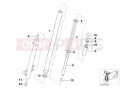 BMW Motorrad BMW 2003 F-Models F 650 GS 04 (0175,0185) Fork tube / shock / spring