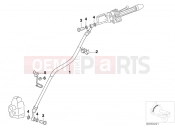 BMW Motorrad BMW 2003 F-Models F 650 GS 04 (0175,0185) Brake pipe, front, not for ABS