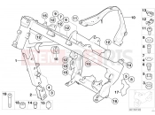 BMW Motorrad BMW 2003 F-Models F 650 GS 04 (0175,0185) Frame