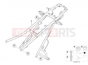 BMW Motorrad BMW 2003 F-Models F 650 GS 04 (0175,0185) Rear frame