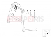 BMW Motorrad BMW 2003 F-Models F 650 GS 04 (0175,0185) Center stand