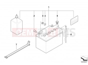 BMW Motorrad BMW 2003 F-Models F 650 GS 04 (0175,0185) Battery