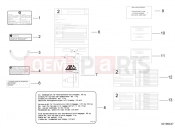 BMW Motorrad BMW 2003 F-Models F 650 GS 04 (0175,0185) Label
