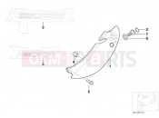 BMW Motorrad BMW 2003 F-Models F 650 GS Dakar 04 (0176,0186) Tail trim