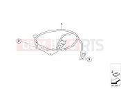 BMW MOTORRAD F 650 CS 02 (0174,0184) Stowage compartment frame