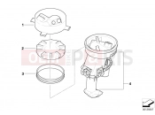 BMW Motorrad BMW 2003 F-Models F 650 CS 04 (0177,0187) Fuel pump/fuel filter