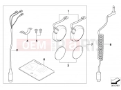 BMW Motorrad BMW 2003 F-Models F 650 CS 04 (0177,0187) Helmet kit f audio system
